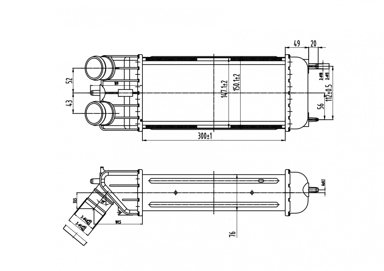 612 523_B CHLODNICA POWIETRZA PEUG.207 1.4HDI 06-