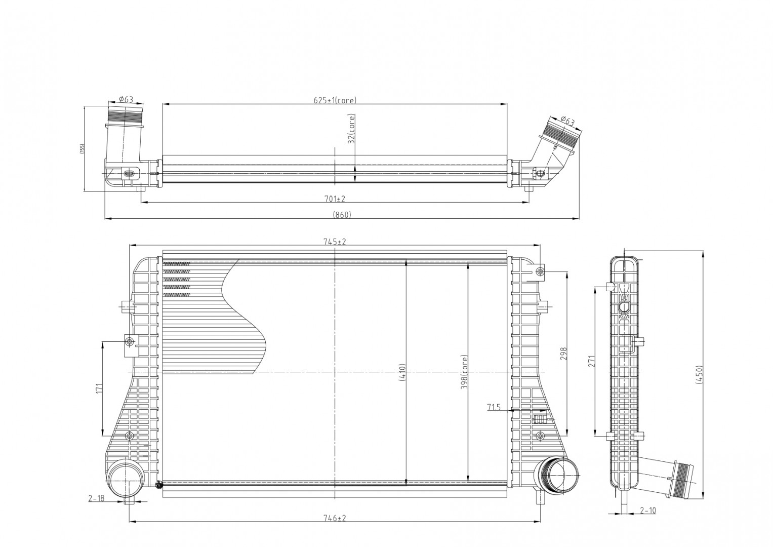 614 194_B CHLODNICA POWIETRZA A3 1.6TDI 03-