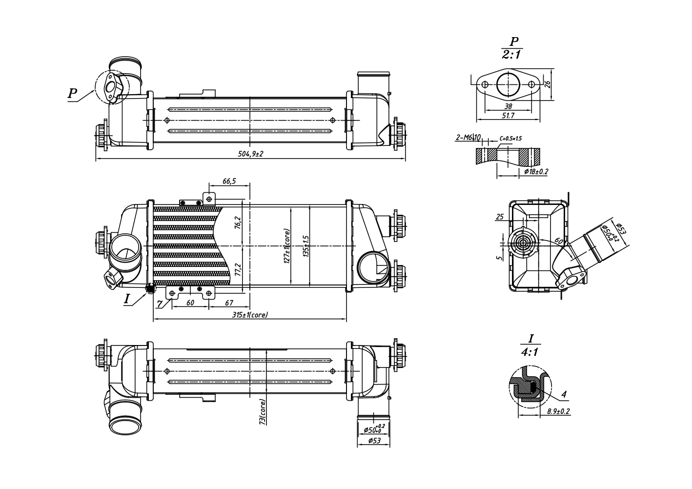 619 307_B CHLODNICA POWIETRZA HYUNDAI I30 07-12