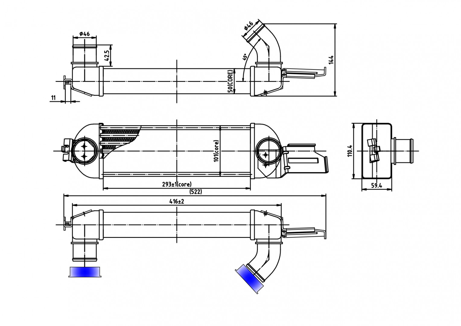 620 793_B CHLODNICA POWIETRZA MERIVA A 03-
