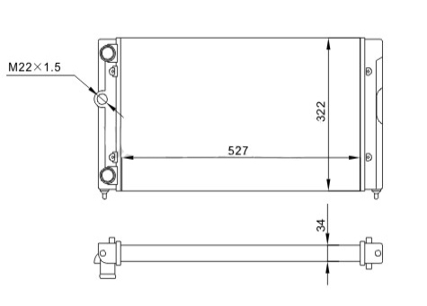 600 931_B CHLODNICA GOLF III 1.6 91-