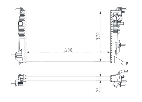 611 192_B CHLODNICA MEGANE II 1.5DCI 09-
