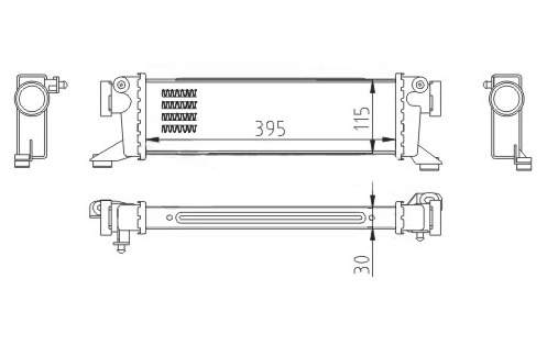 612 556_B CHLODNICA POWIETRZA DB W168 A170CDI 98-