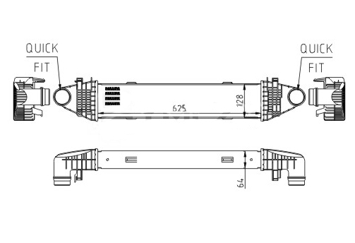 618 597_B CHLODNICA MERCEDES E-CLASS W 212 09-