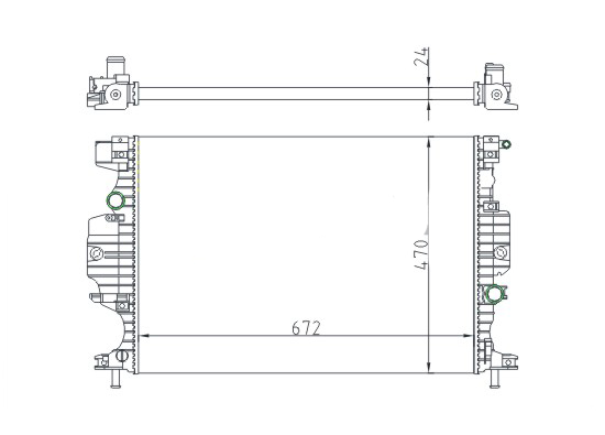 CHLODNICA MONDEO 1.5-2.0TDCI 14-