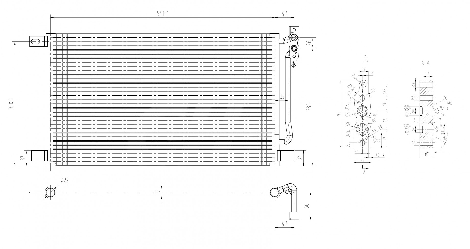 606 056_B CHLODNICA DO KLIMAT.BMW E46 D 98-