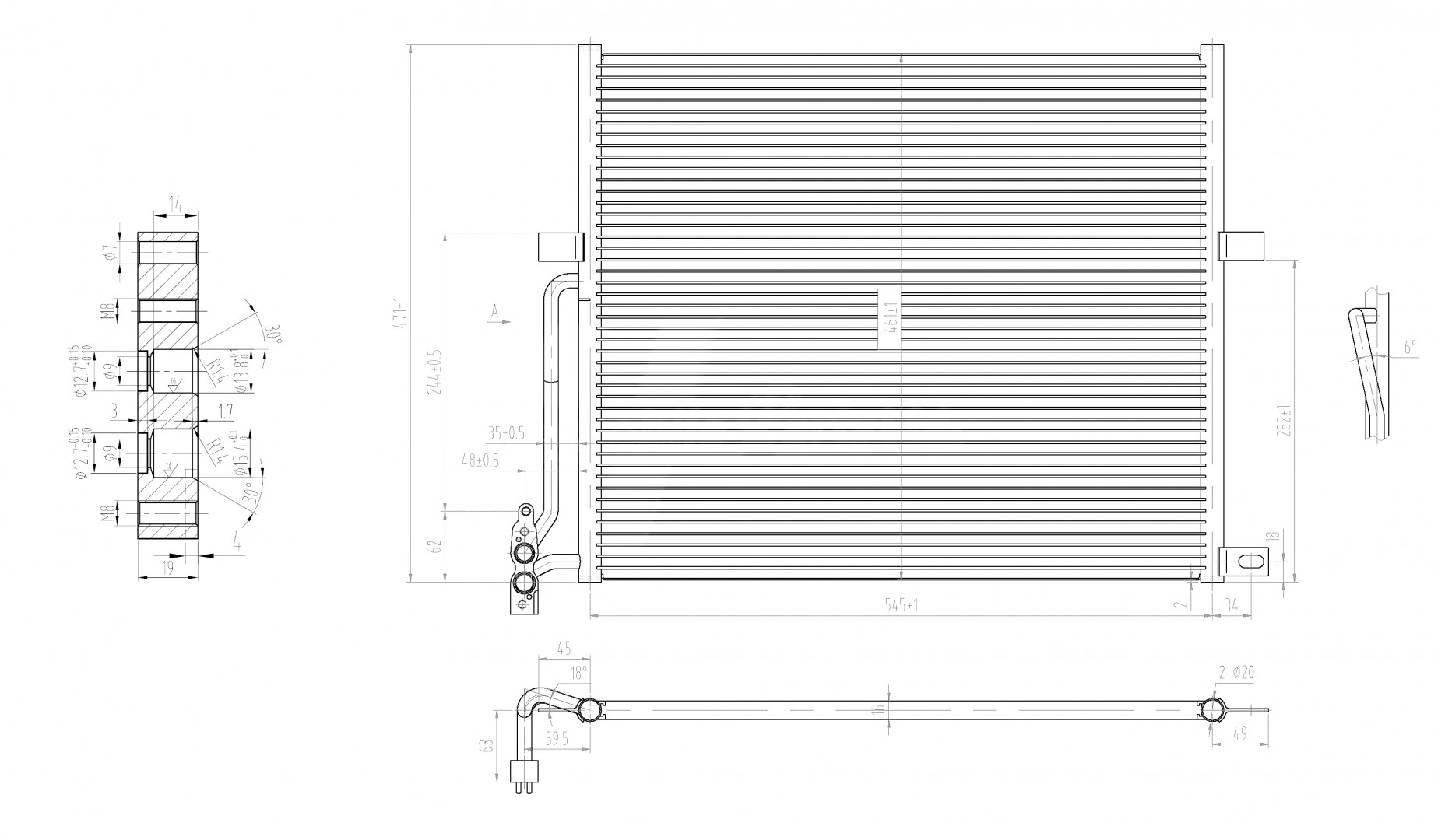 606 063_B CHLODNICA DO KLIMAT.BMW E83 X3 3.0 04-