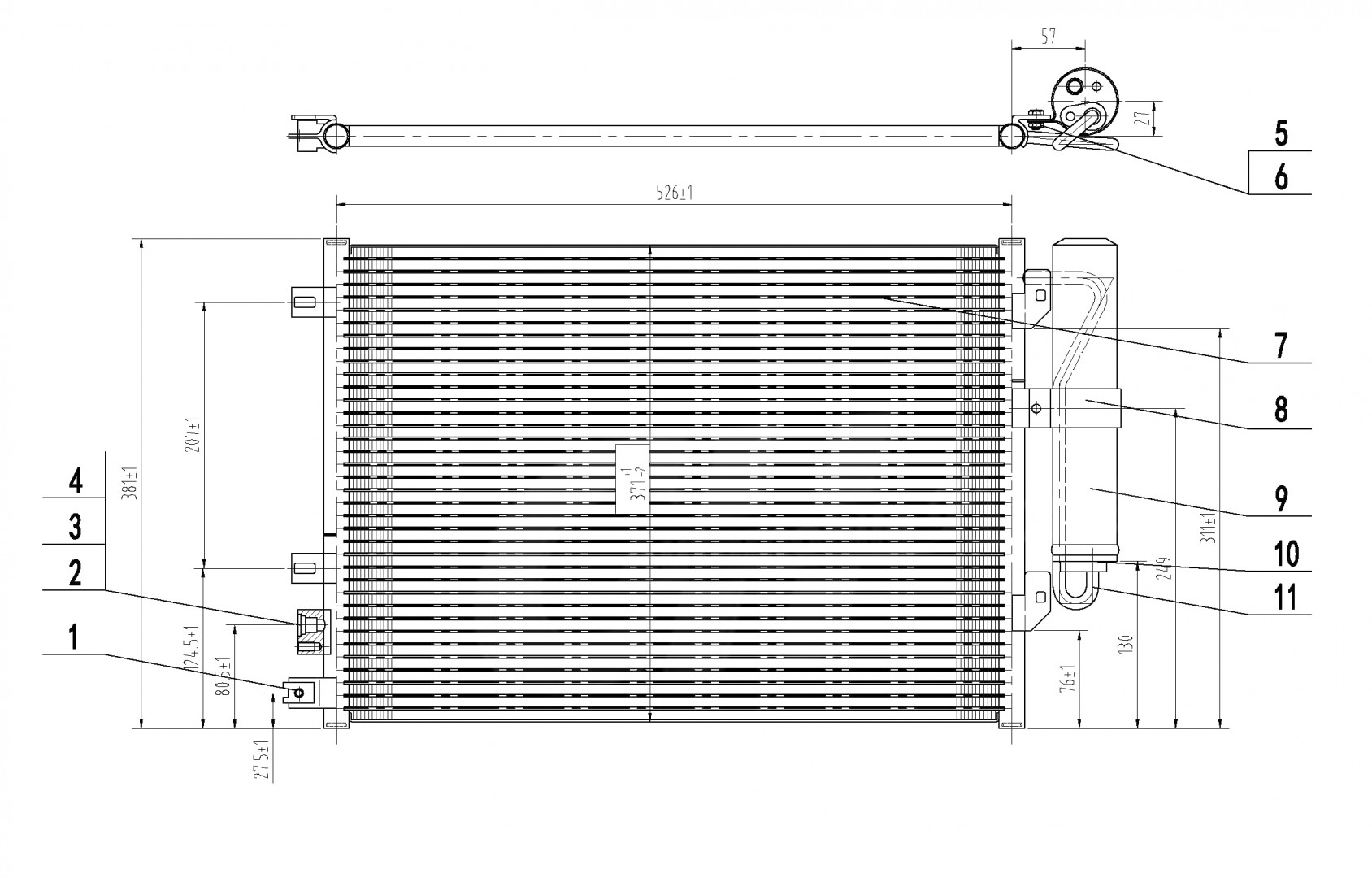 606 155_B CHLODNICA DO KLIMAT.KANGOO 03-