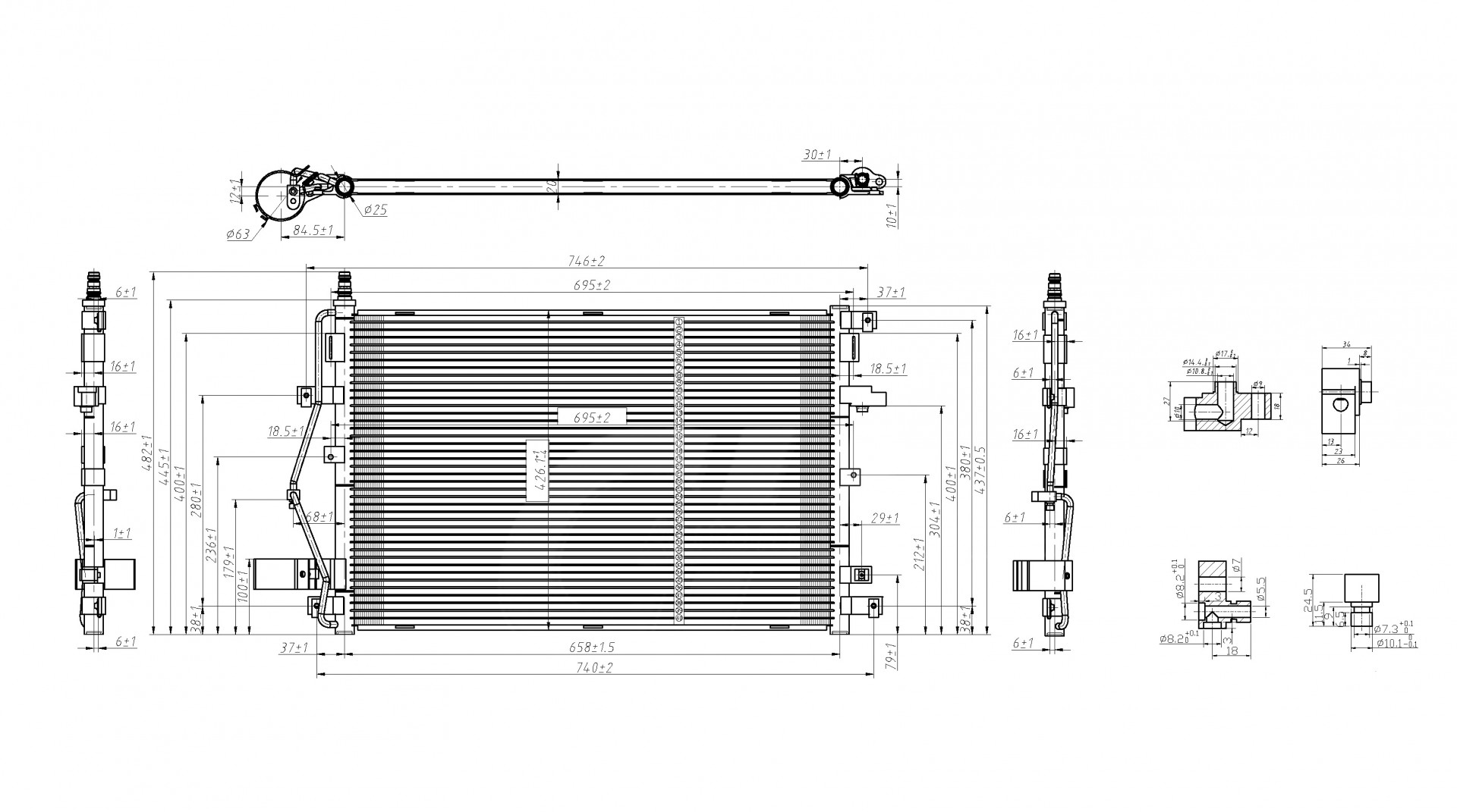 606 220_B CHLODNICA DO KLIMAT.VOLVO XC90 D5 02-