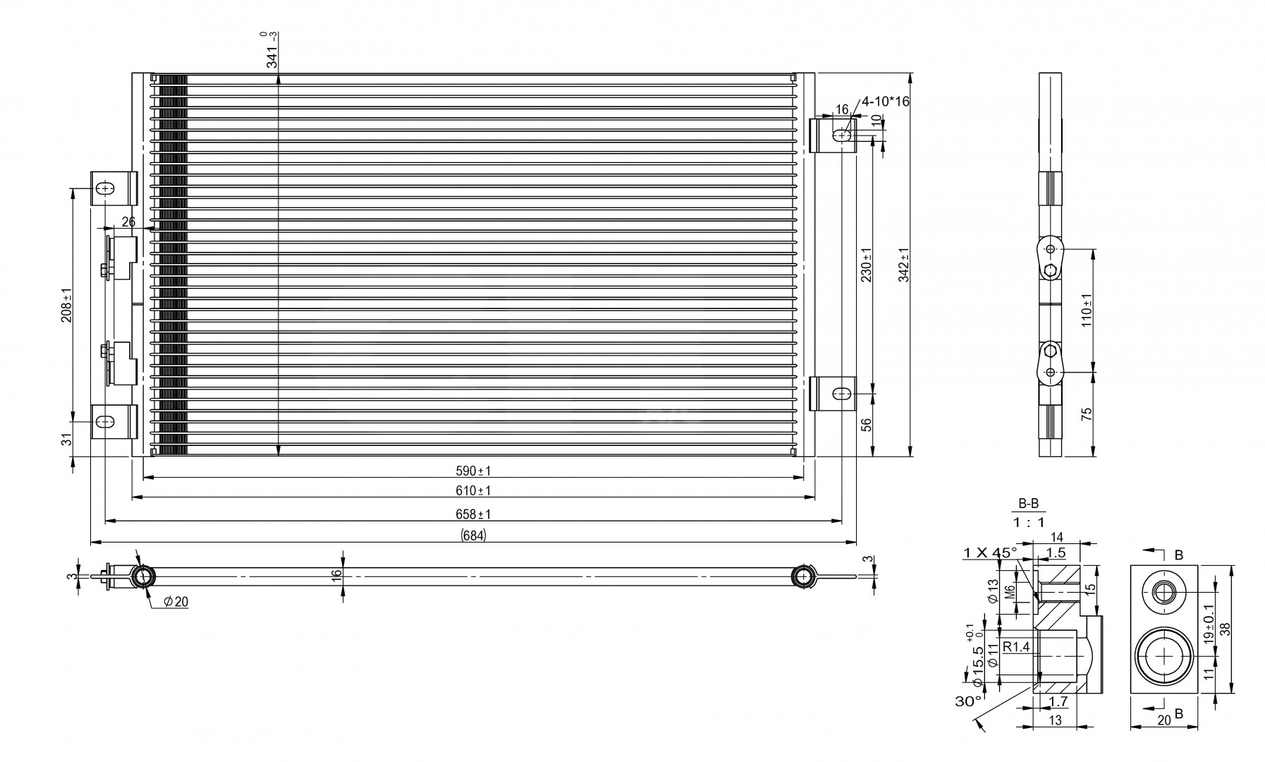 606 786_B CHLODNICA DO KLIMAT.ALFA ROMEO 147 01-