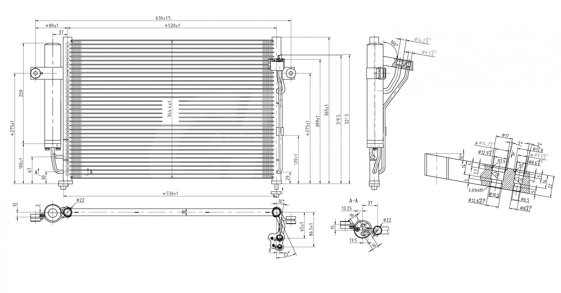 607 136_B CHLODNICA DO KLIMAT.GETZ 1.5CRDI 03-