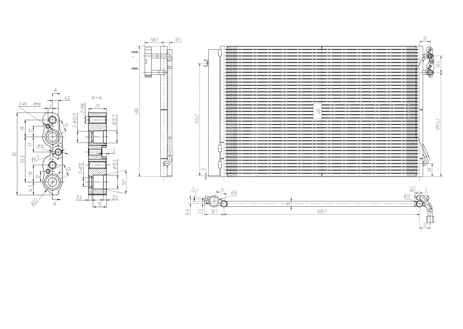 608 679_B CHLODNICA DO KLIMAT.BMW 3 E90 04-