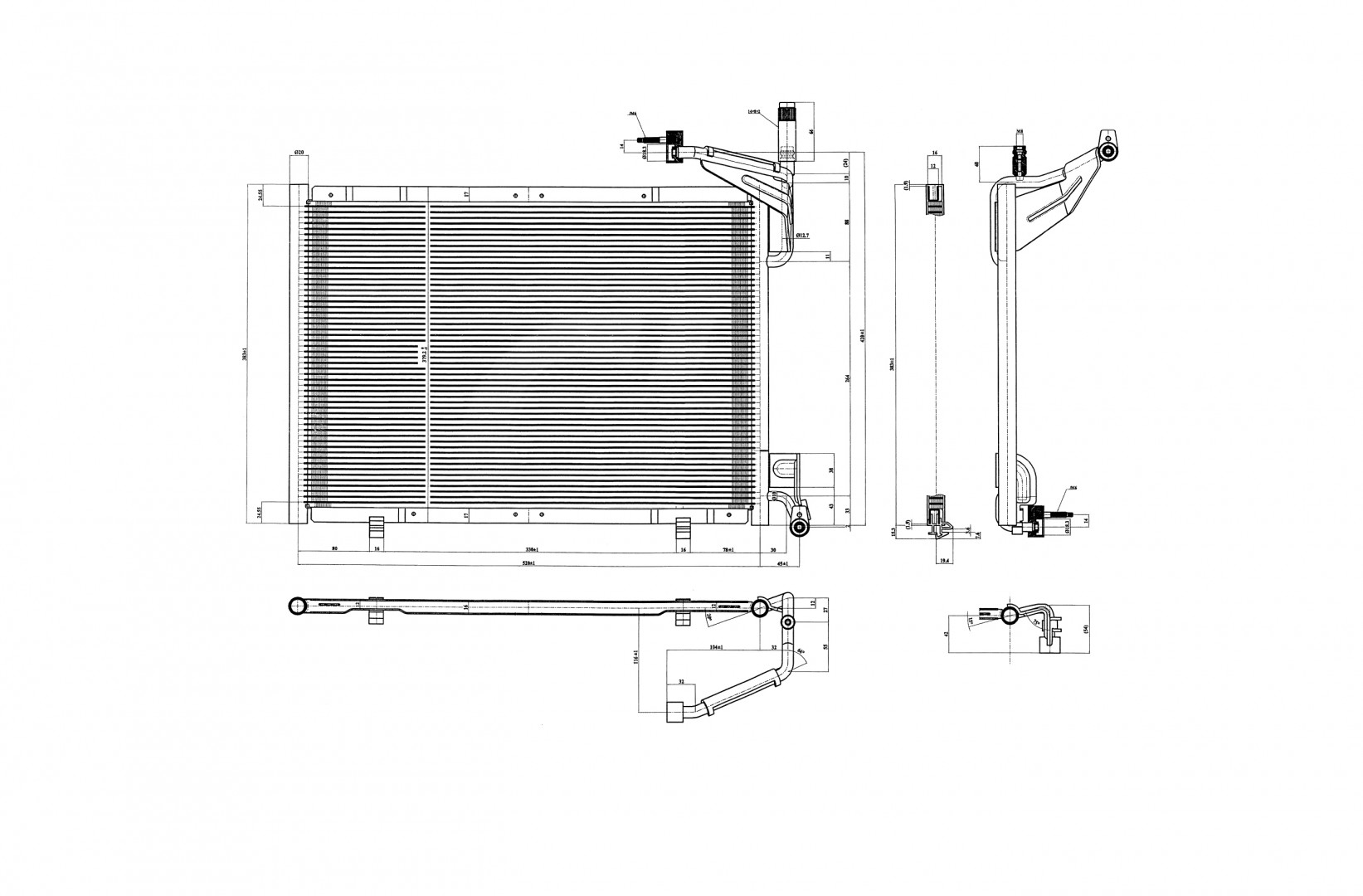 621 661_B CHLODNICA DO KLIMAT.FORD FIESTA 12-