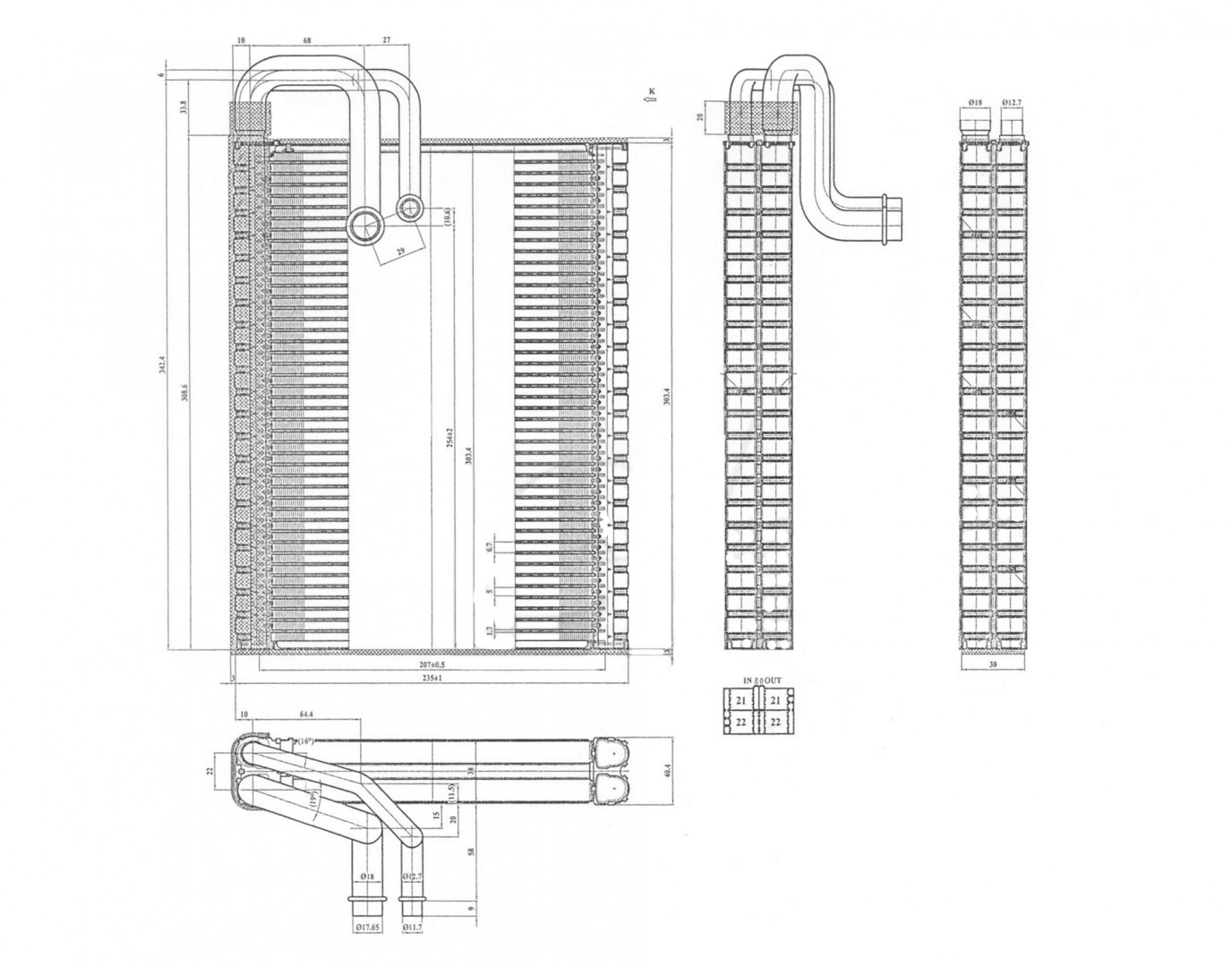 PAROWNIK DO KLIMAT.AUDI A5 1.8TFSI 07-17