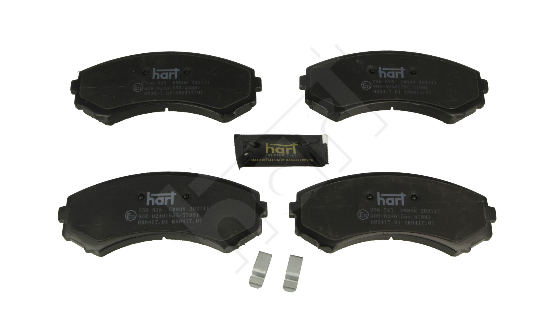 256 525_B HAM.KLOCKI /P/PAJERO 2.5-3.5 00-