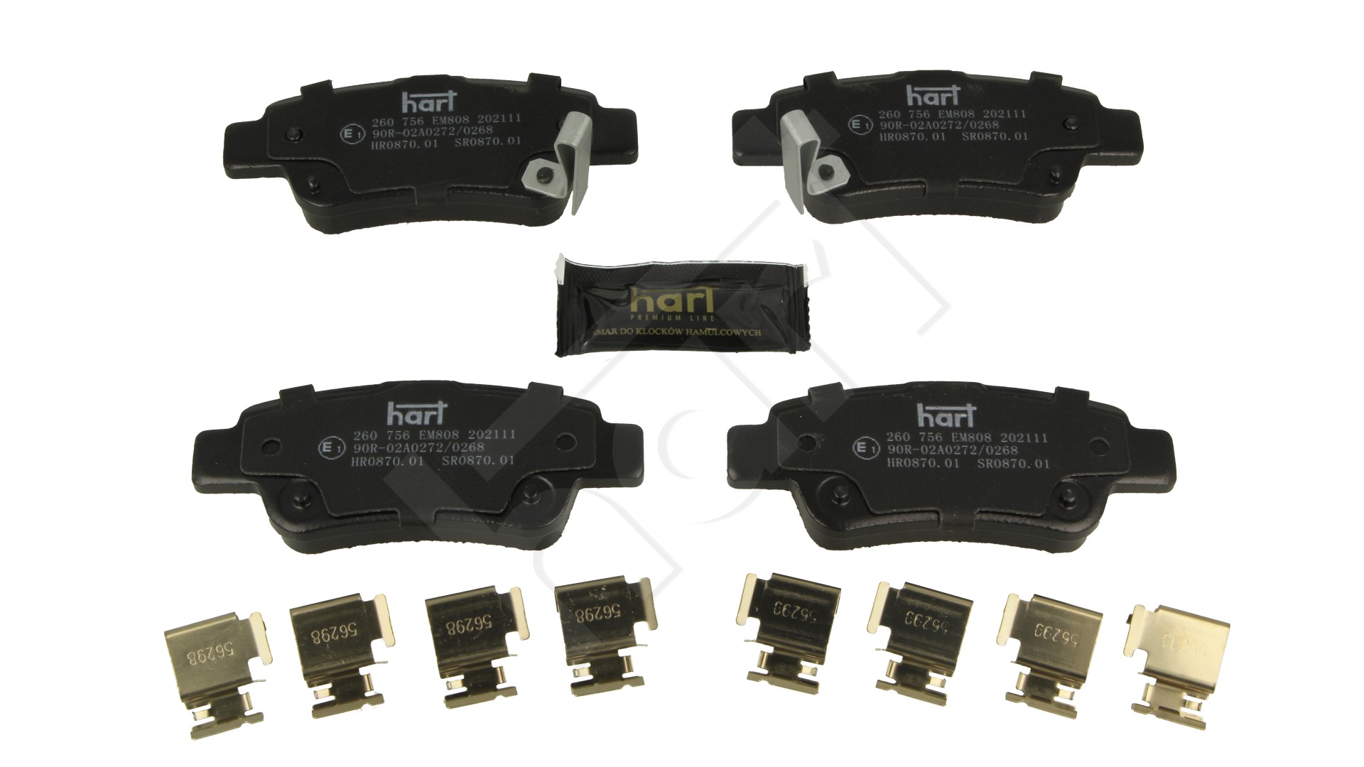 260 756_B HAM.KLOCKI /T/HONDA CRV III 06-