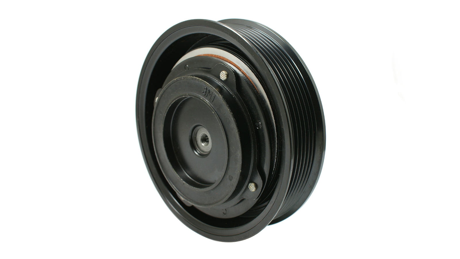 Sprzęgło kompletne kompresora klimatyzacji (DENSO 10S17C 7PK 130mm)