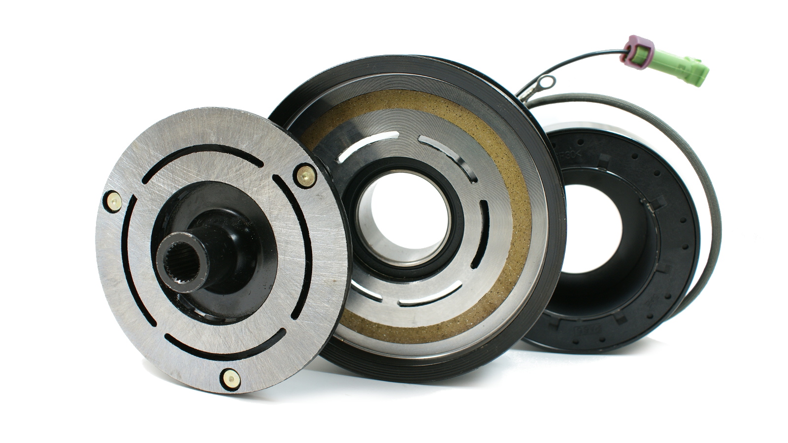 Sprzęgło kompletne kompresora klimatyzacji (DENSO 7SBU16C 6PK 126mm)