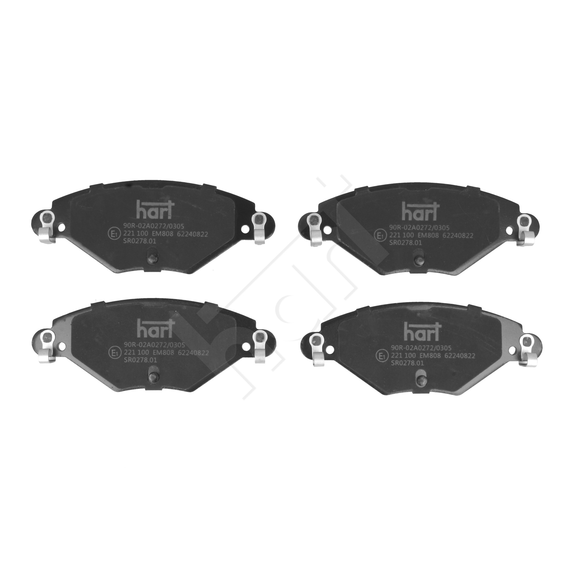 221 100_B HAM.KLOCKI /P/CITROEN C5 2.0-2.0HDI 01-