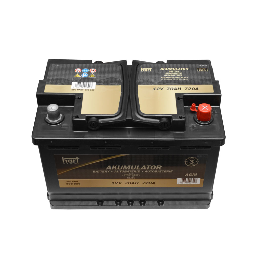 AKUMULATOR 70AH 720A AGM /P+/ PREMIUM