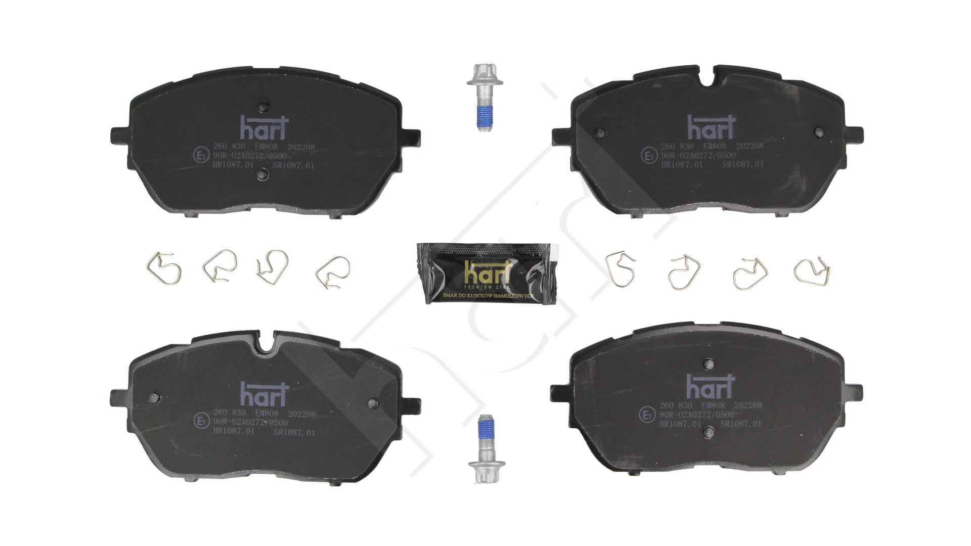 260 830_B HAM.KLOCKI /P/ PEUGEOT 308 1.6 13-