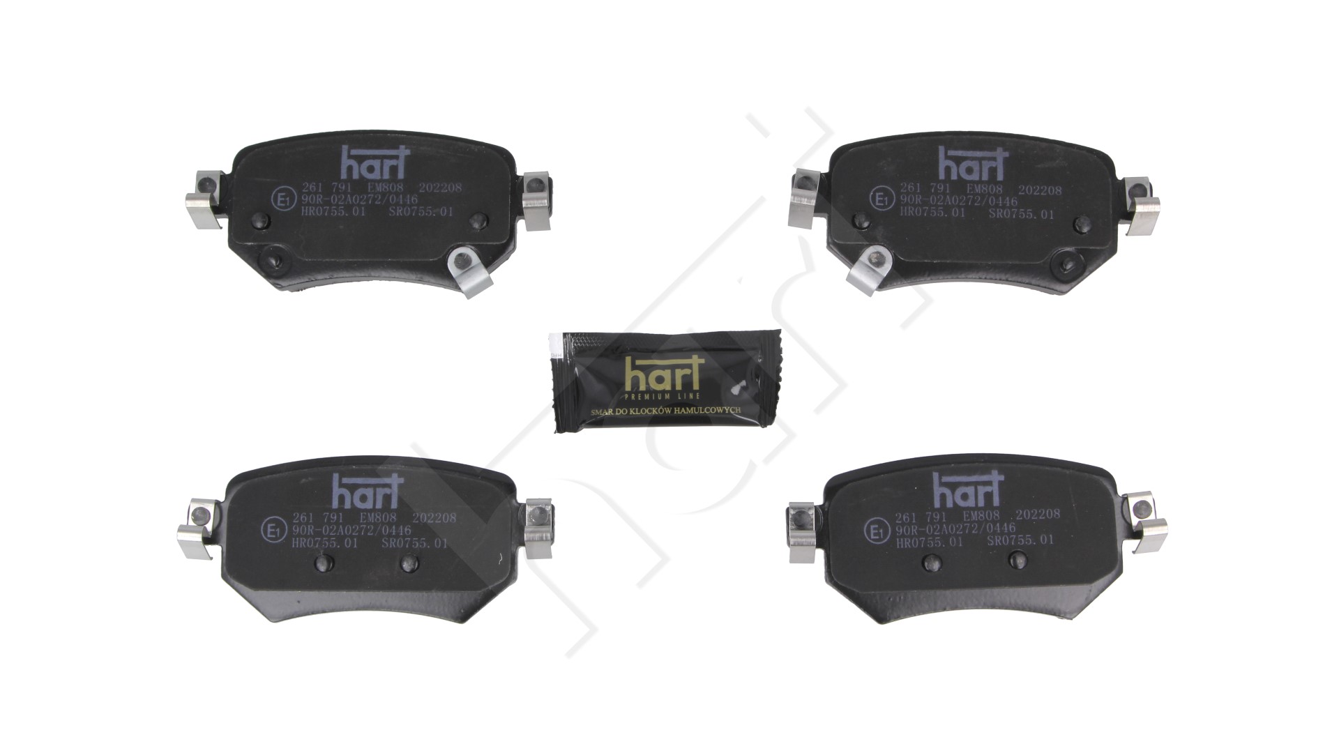 261 791_B HAM.KLOCKI /T/ MAZDA 6 2.2 15-