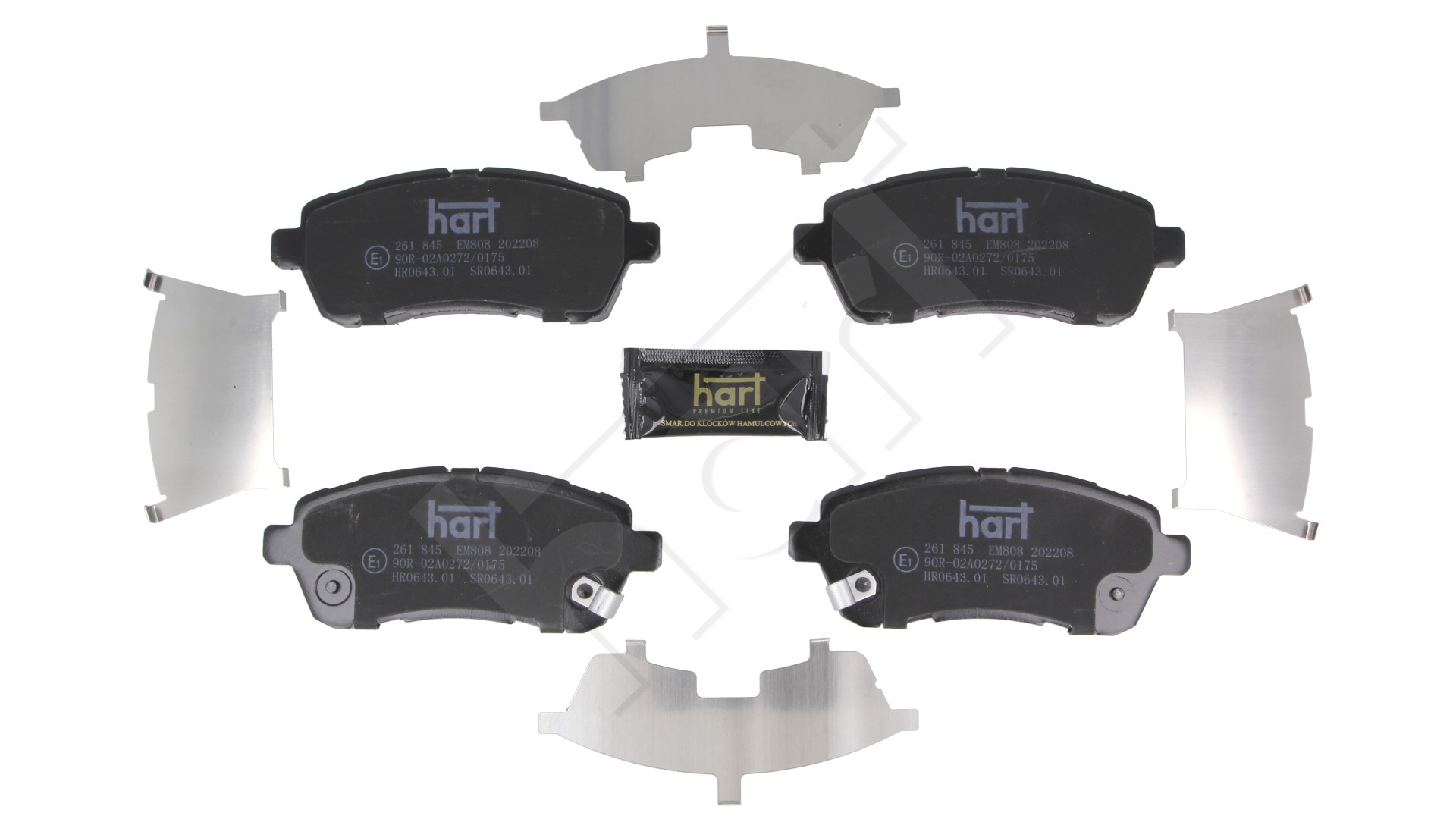 261 845_B HAM.KLOCKI /P/FIESTA,MAZDA 2 07-